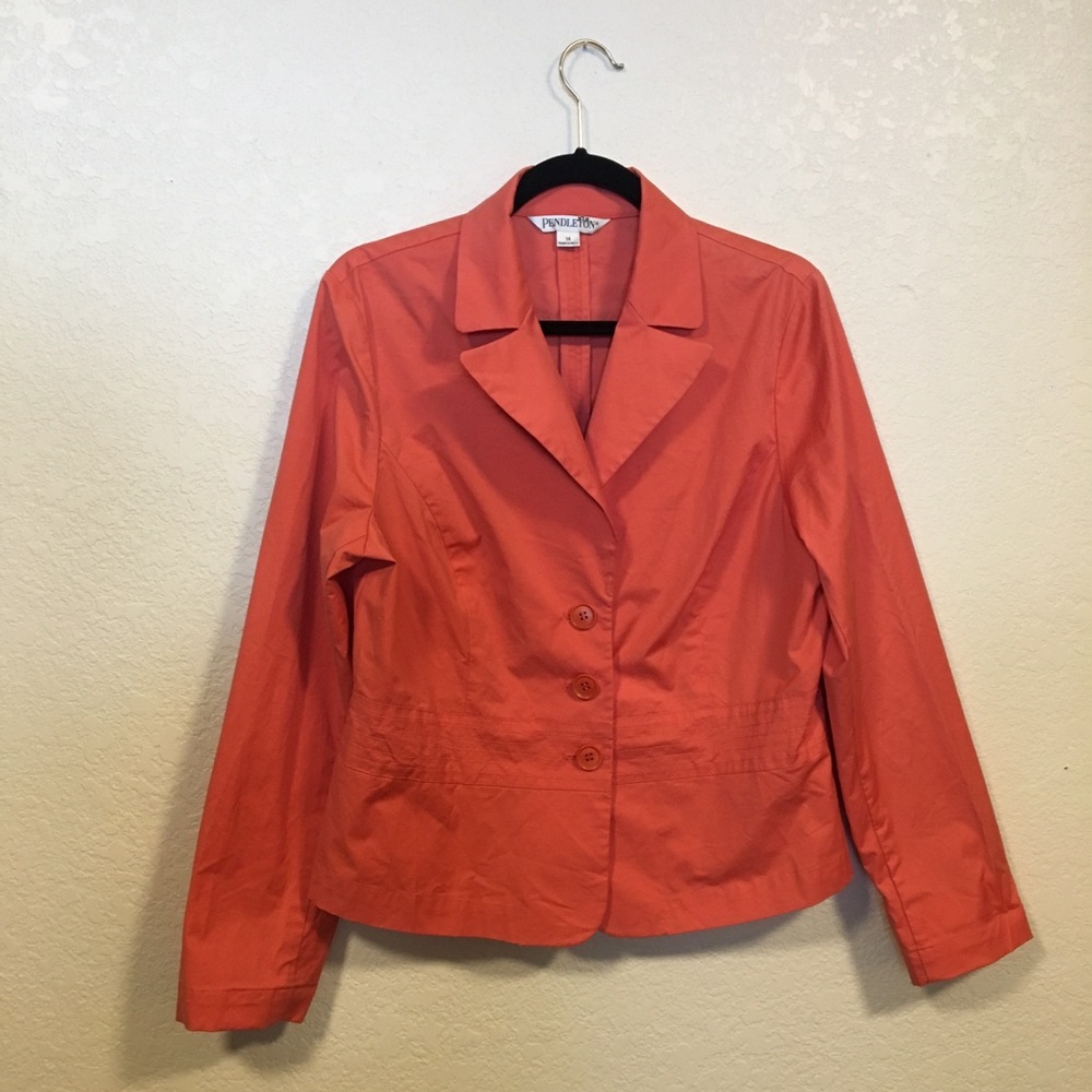 Nwot Pendleton Lightweight Stretchy Jacket - image 1